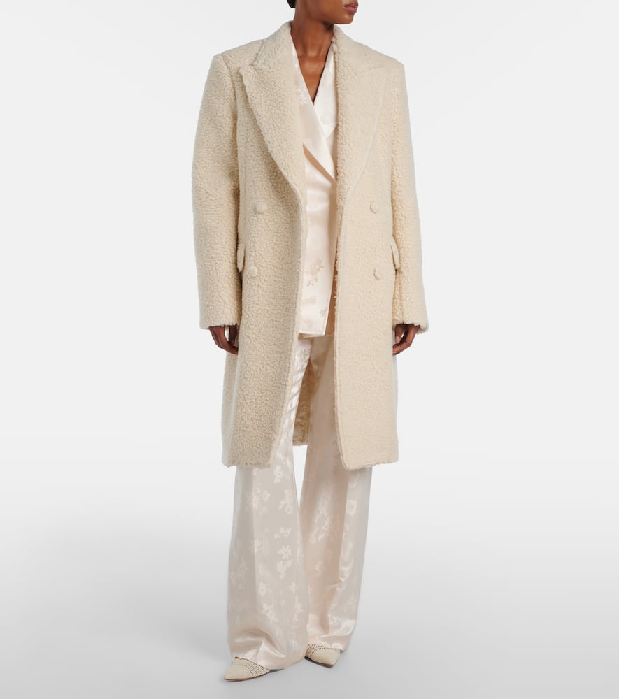 Gabriela Hearst Cashmere And Silk Coat In Neutral