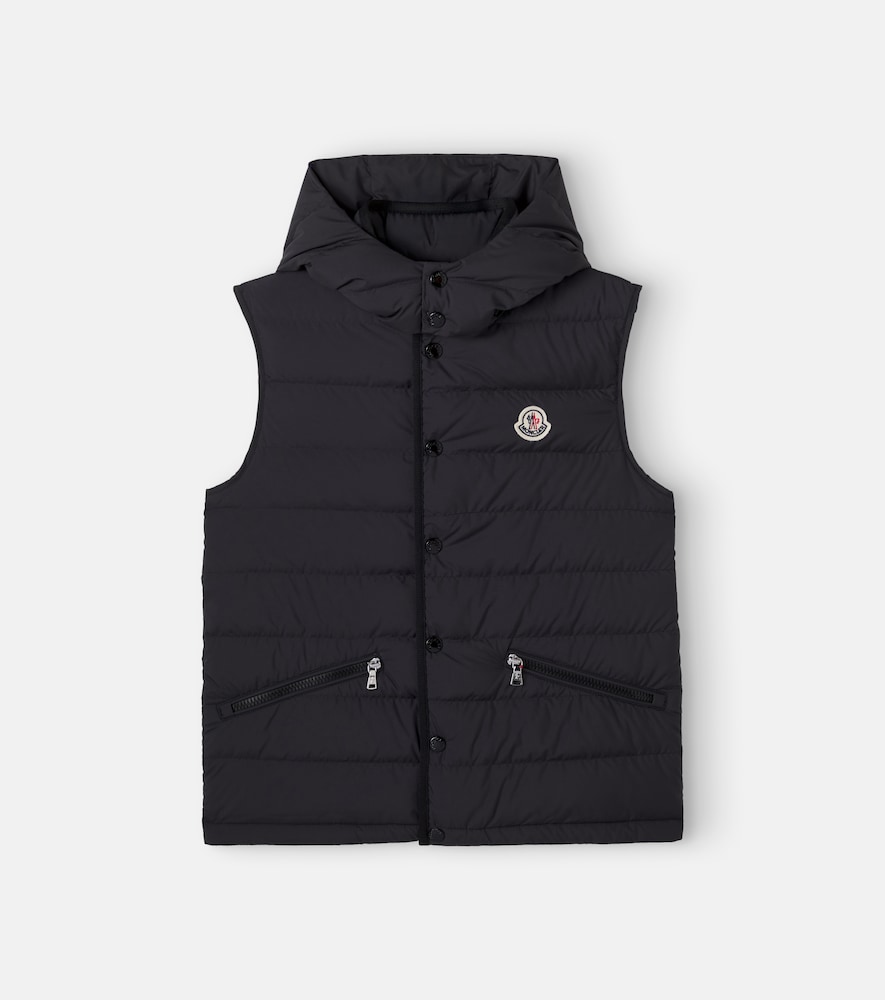 Moncler Enfant Black Canan Down Vest Y Size 10 - Mytheresa - Image 1