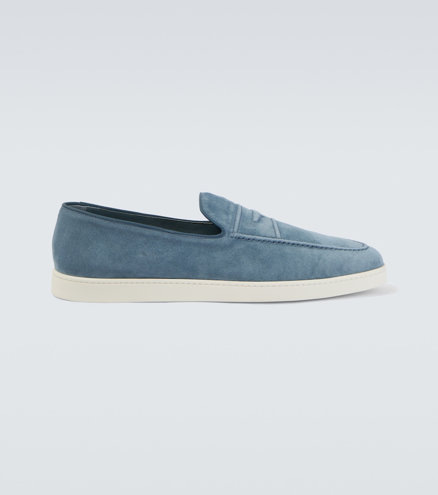 Church's Pebbles suede penny loafers