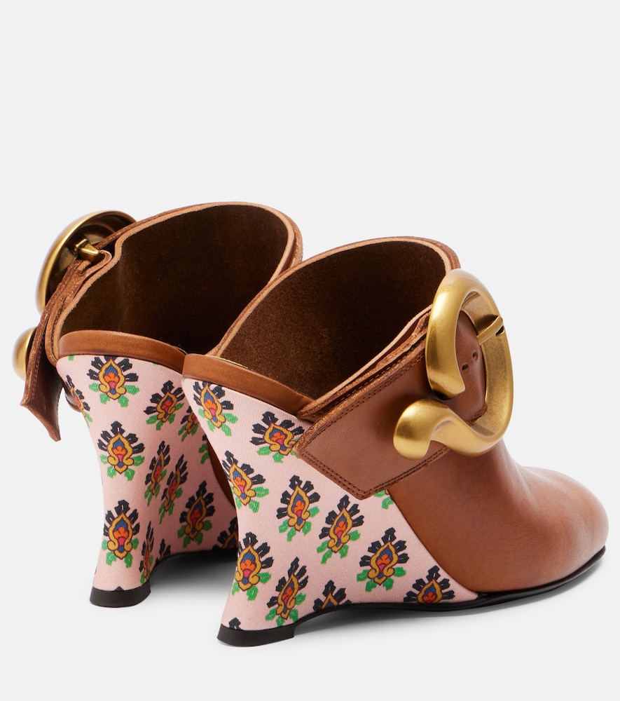  Etro Etro Wedges Sabot Aus Leder 