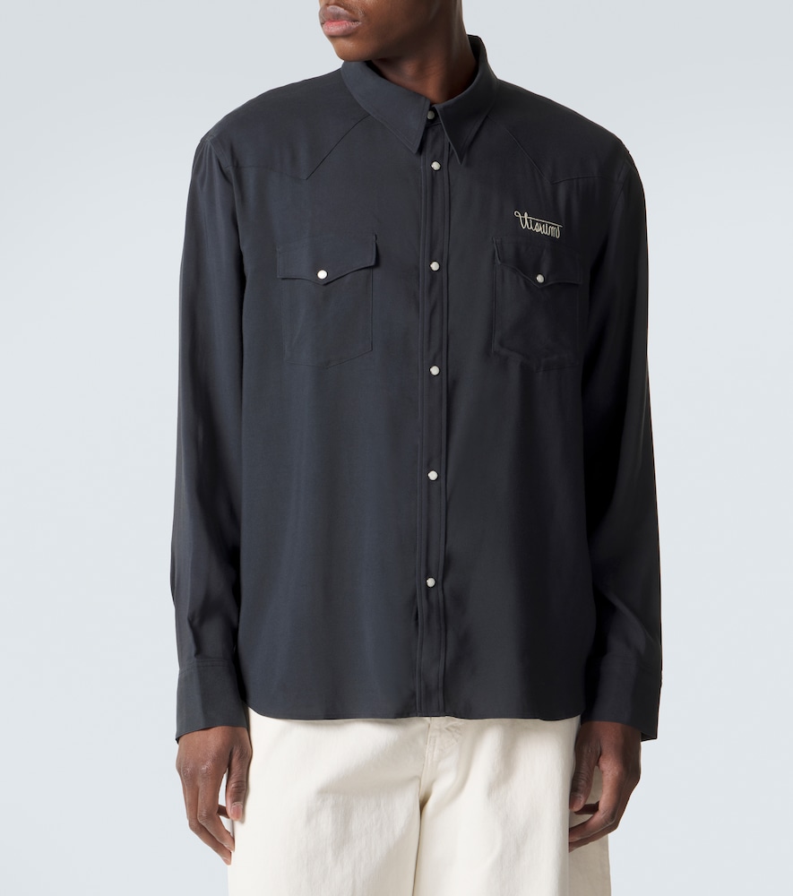  Visvim Visvim Camisa Four Corners De Lona 
