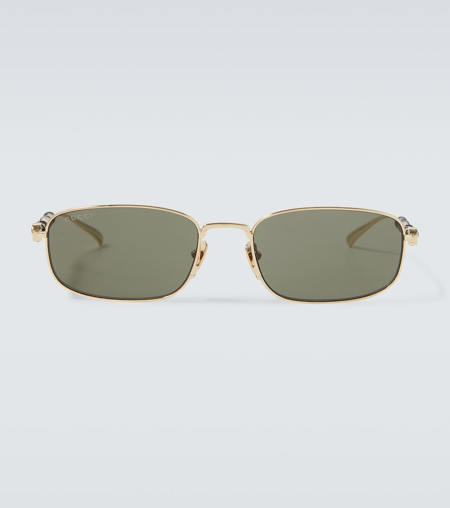 Gucci Bamboo rectangular sunglasses　グッチ バンブー レクタングル サングラス Gucci