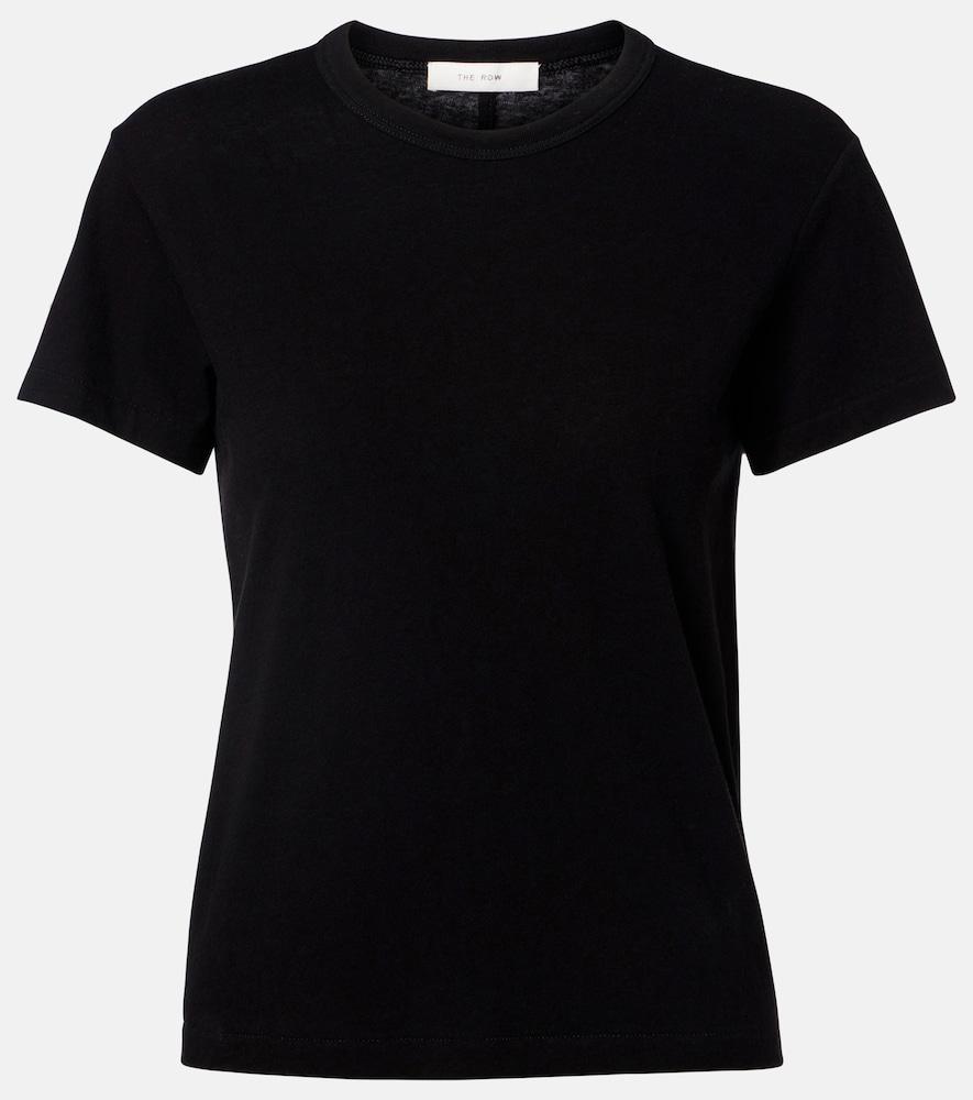 The Row Jovita cotton, cashmere and silk T-shirt