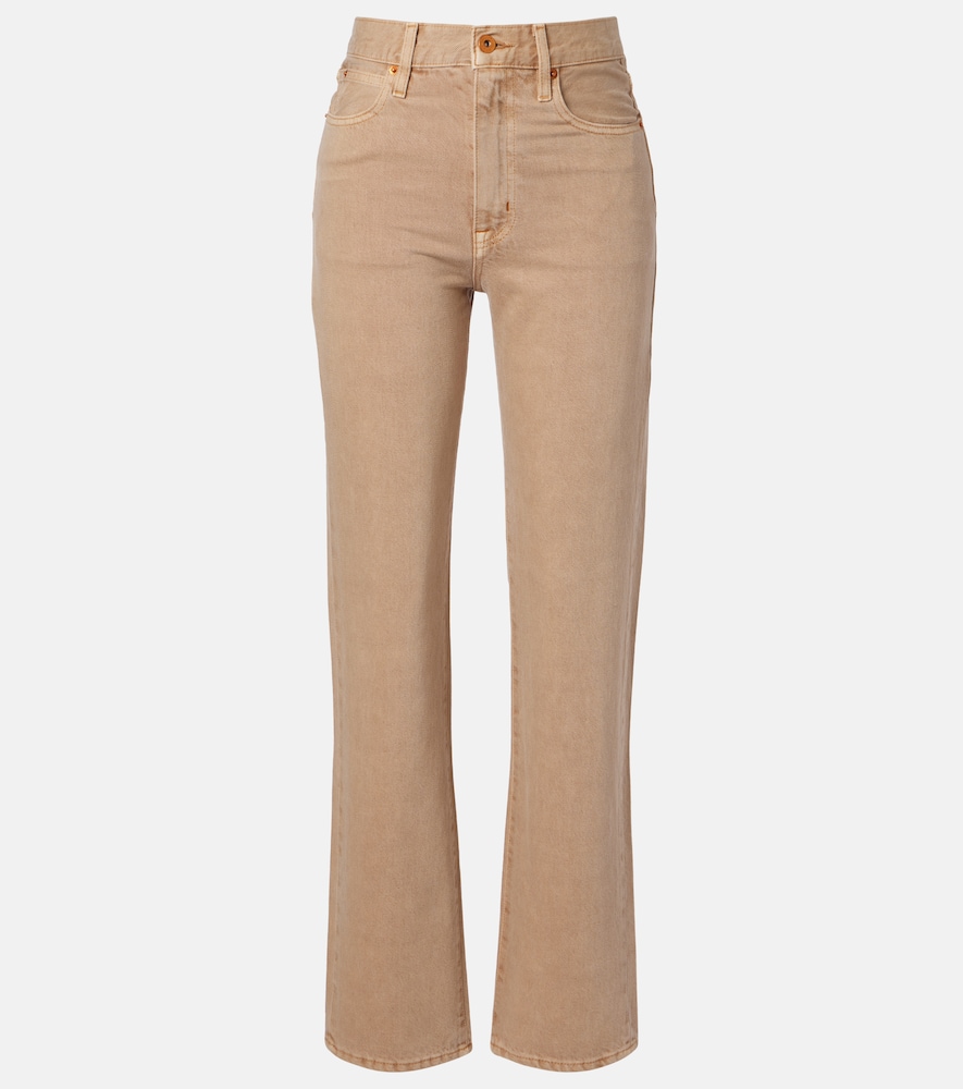 Slvrlake London high-rise straight jeans