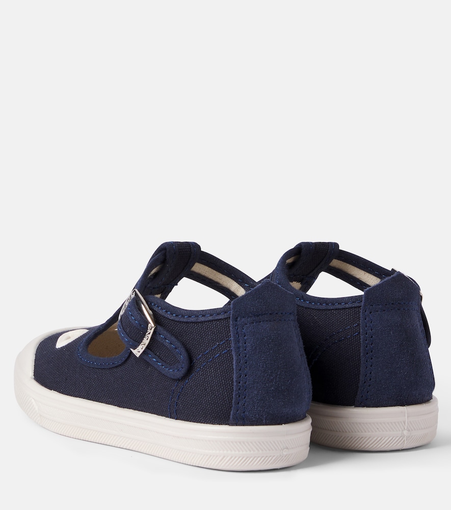  Il Gufo Il Gufo Cutout Canvas Sneakers 