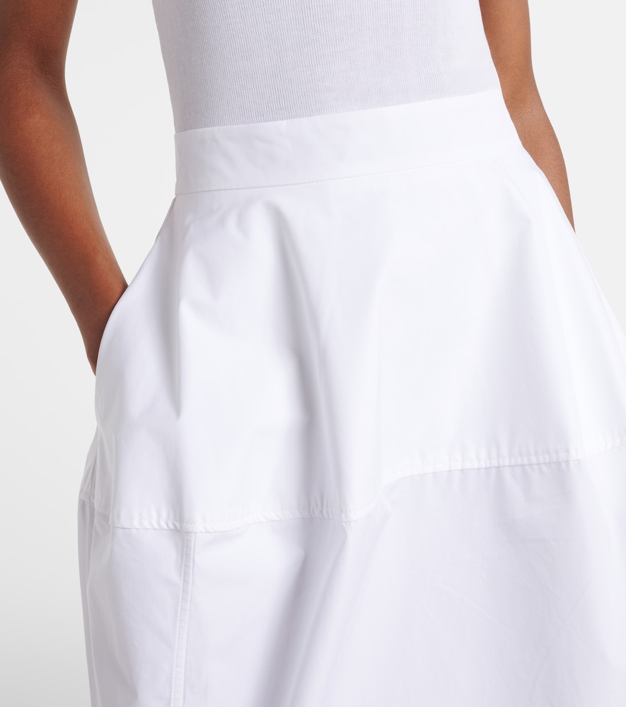  Rohe Rã³he Cotton Poplin Midi Skirt 