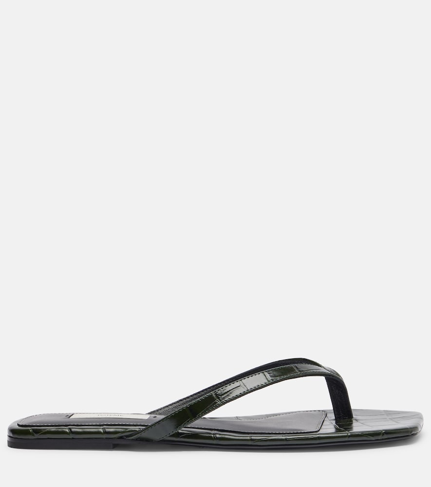  Toteme Toteme Sandalen Aus Leder 