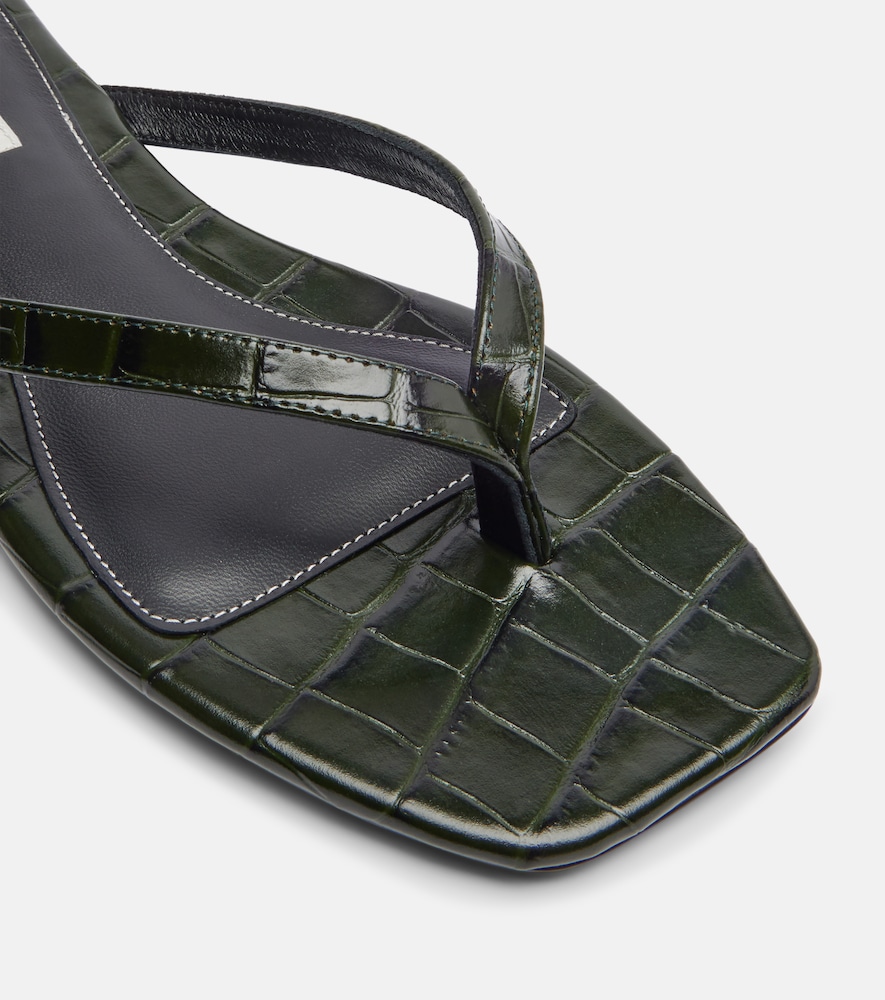  Toteme Toteme Sandalen Aus Leder 