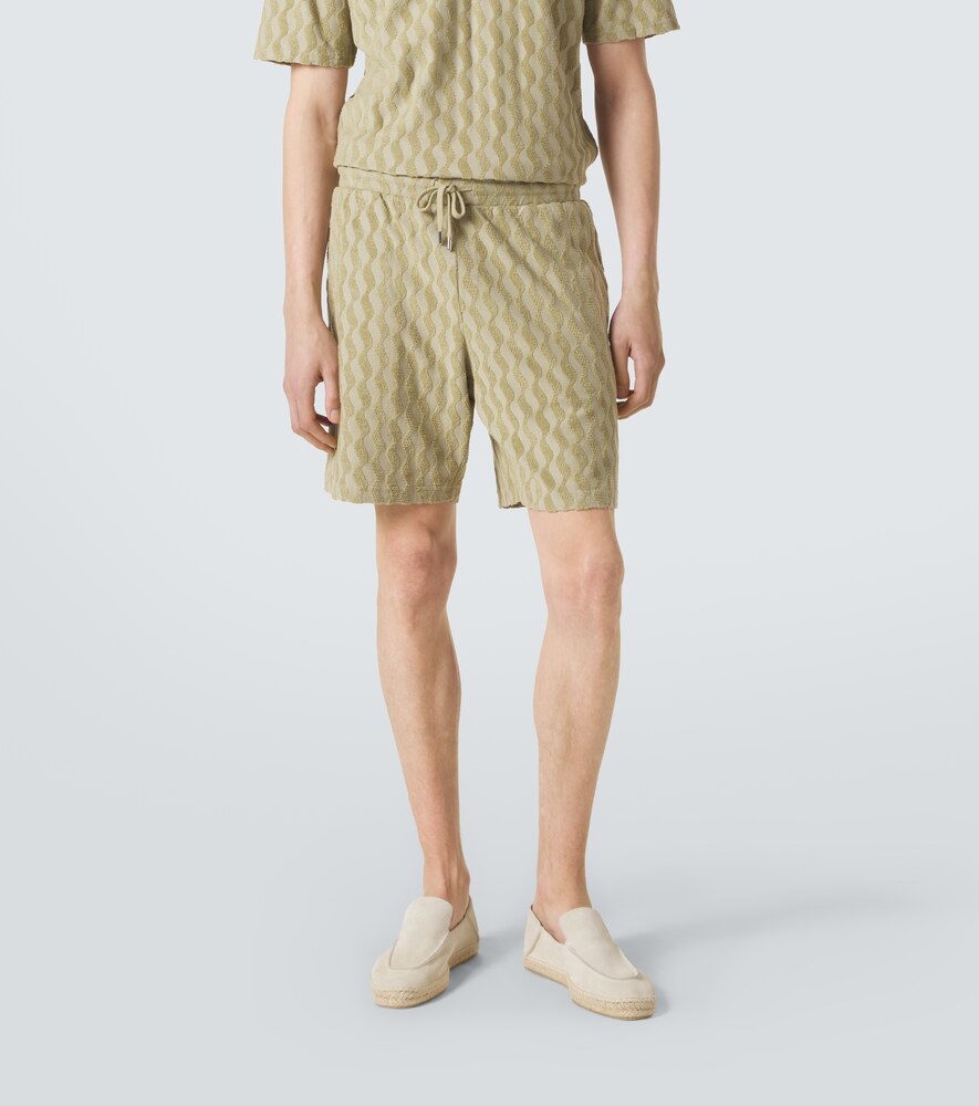  Frescobol Carioca Frescobol Carioca Bermuda-shorts Augusto Aus Jacquard-frottee 