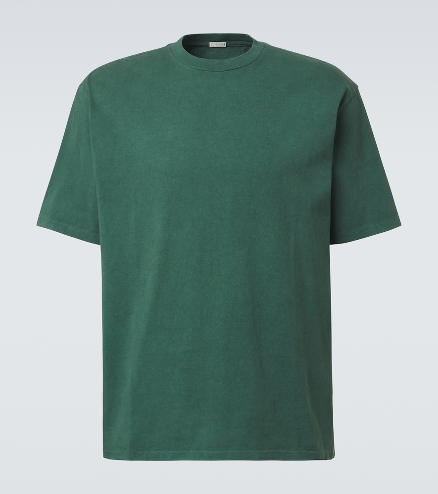 A.presse A. Presse Vintage Cotton Jersey T-shirt In Green