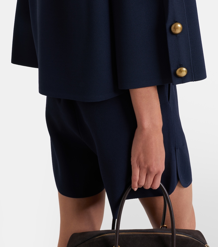  Max Mara Max Mara Embellished Crepe Top 