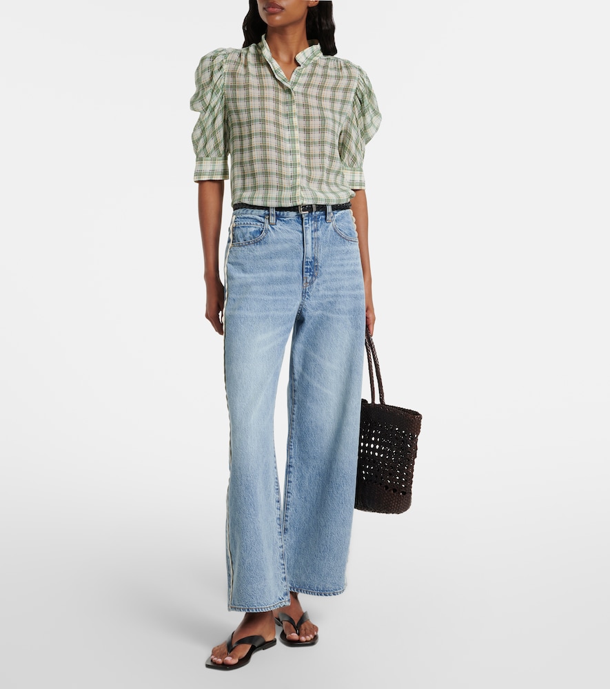 Cropped Wide- Leg