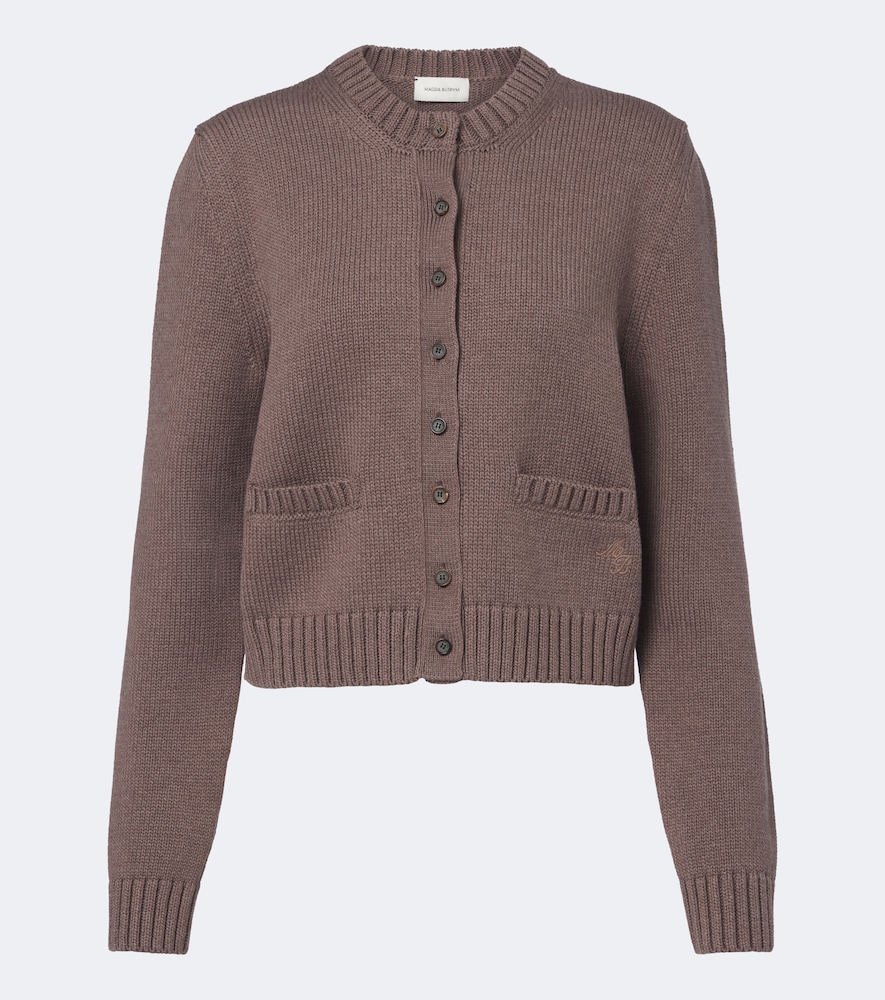 Cardigan in cotone a coste