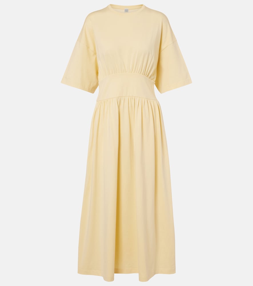 Midikleid aus Baumwoll-Jersey