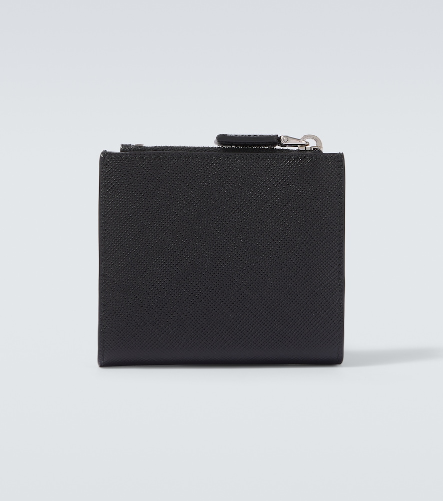  Prada Prada Small Saffiano Leather Wallet 