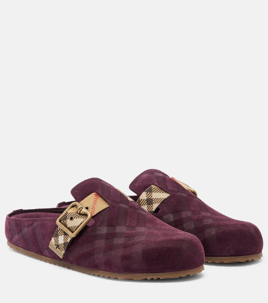Clogs Urchin aus Veloursleder