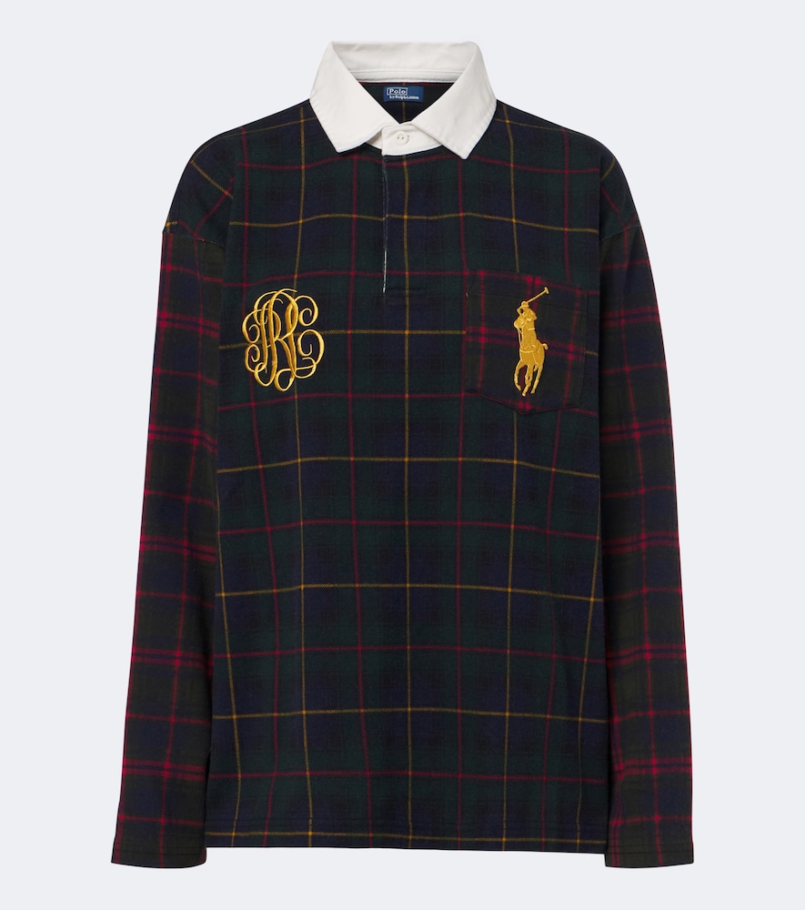 Ralph Lauren Pony Plaid Cotton Flannel Polo Shirt Polo