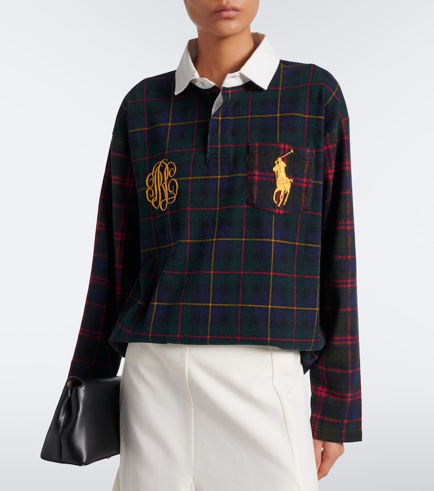 Ralph Lauren Pony Plaid Cotton Flannel Polo Shirt Polo