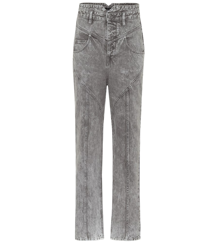 Isabel Marant Anastasia high-rise straight jeans