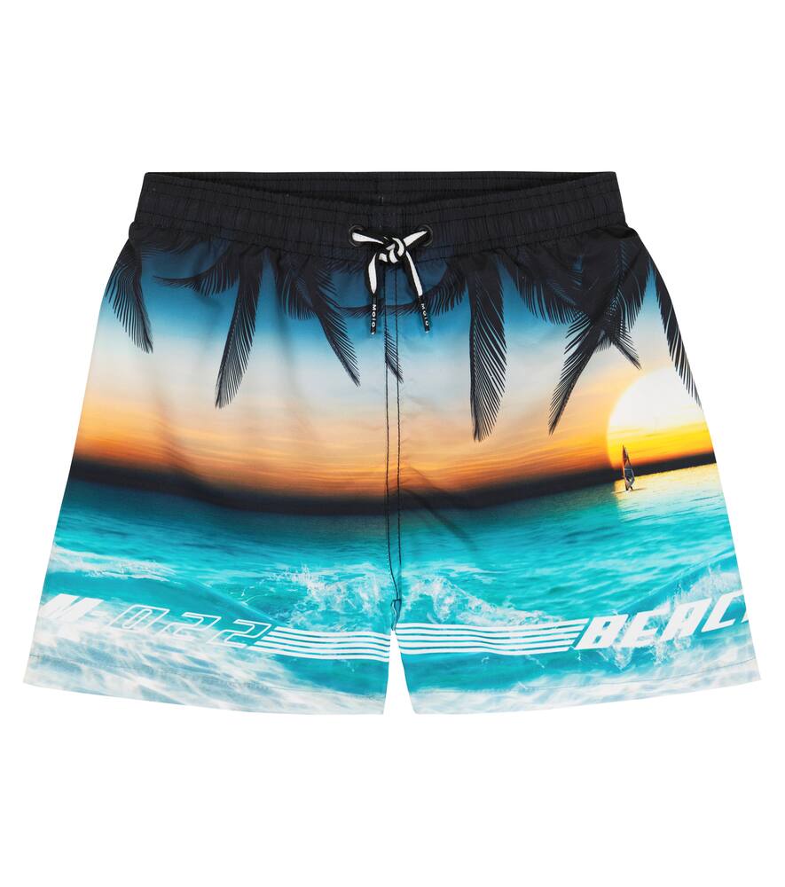 Molo Niko printed swim trunks