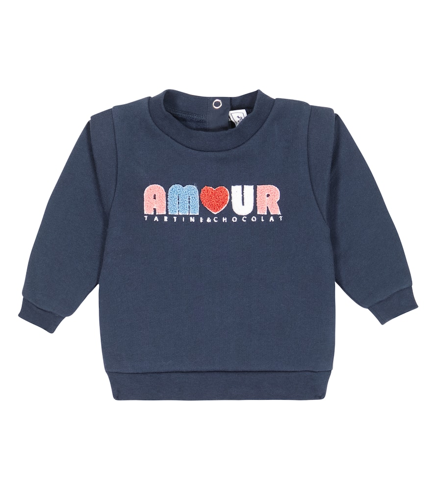 Tartine et Chocolat Baby printed cotton sweatshirt