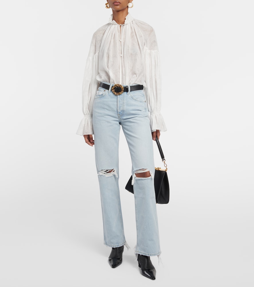 Re/Done '90s high-rise straight jeans