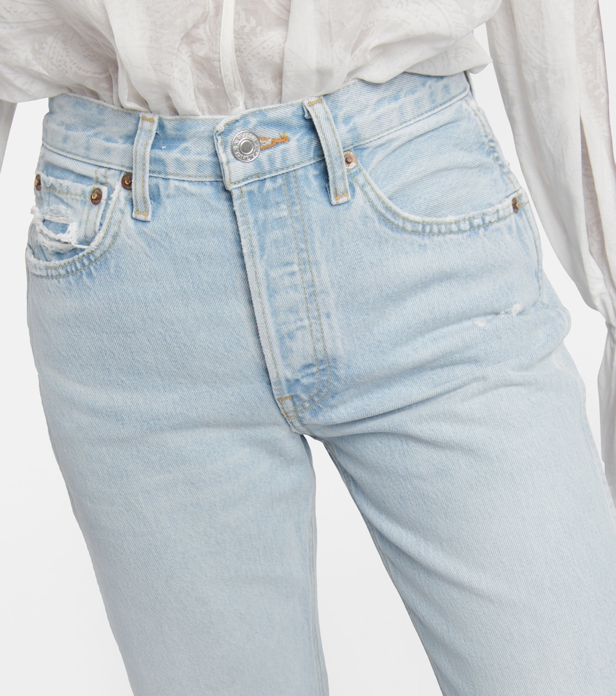  Re/done Re/done Jeans Rectos 90s De Tiro Alto 