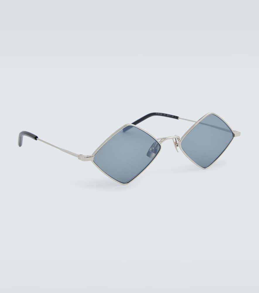 Saint Laurent Sl 309 Aviator Sunglasses In Silver