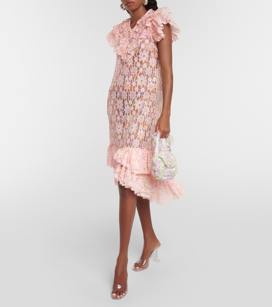 Mini Crochet Tulle Shoulder Bag