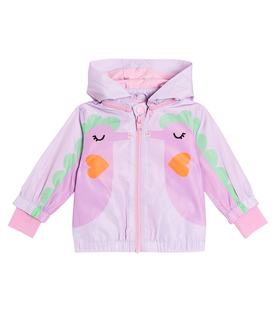 Stella Mccartney Kids Purple Baby Printed Jacket M Size 3 - Mytheresa