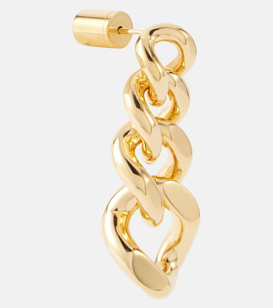 Jil Sander Dw5 Drop Earrings In Gold