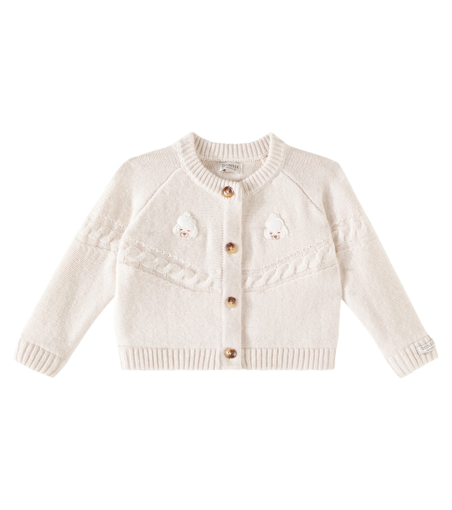 Donsje Baby Wiesse cardigan