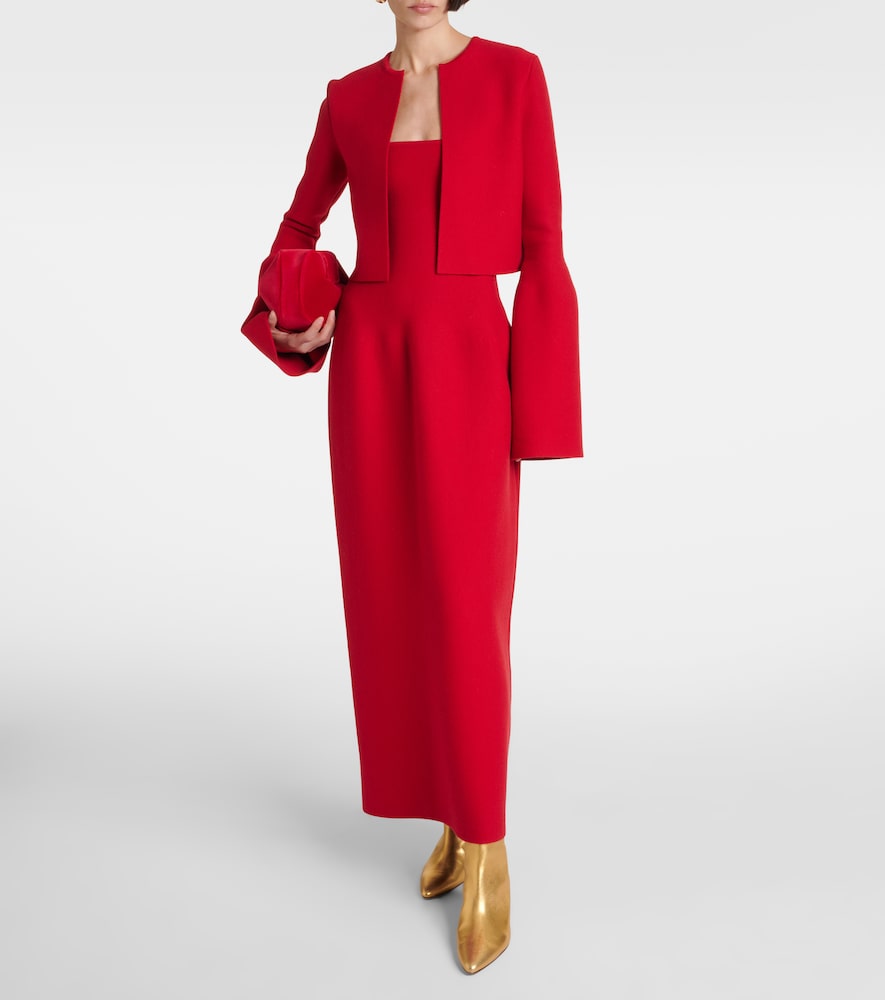Gabriela Hearst Katlin cropped wool jacket