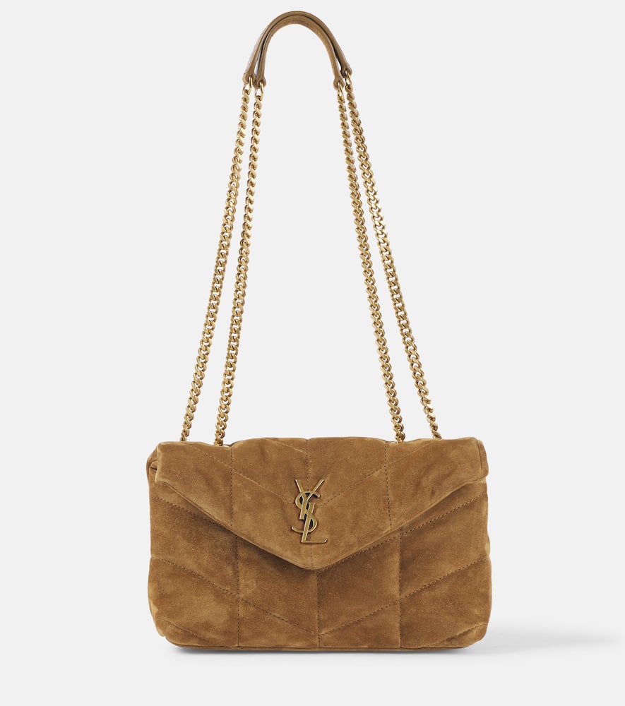 Saint Laurent Loulou Toy suede shoulder bag