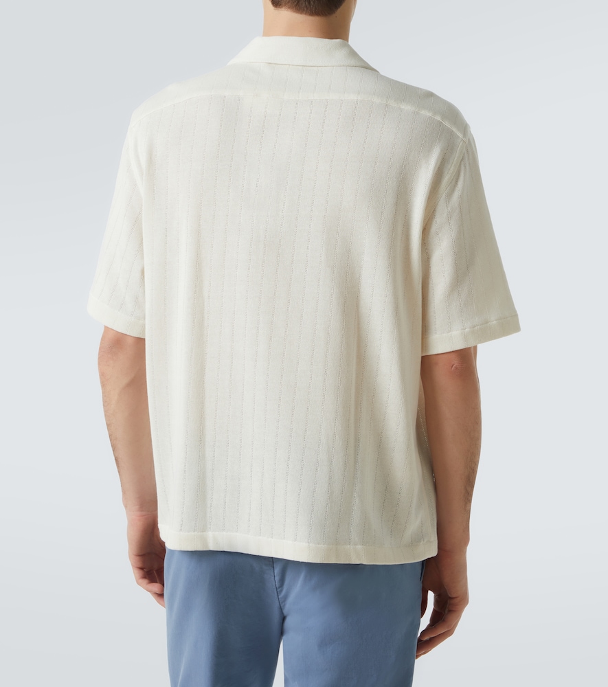  Lardini Lardini Striped Bowling Shirt 