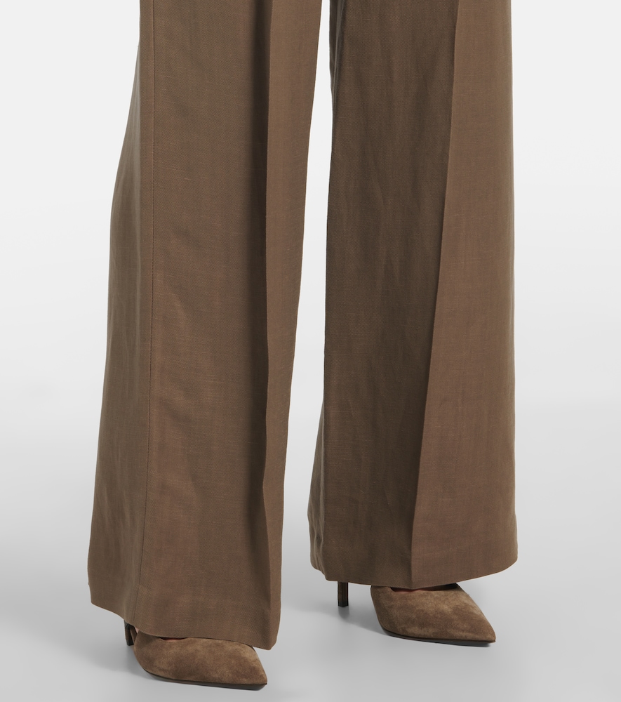  Brunello Cucinelli Brunello Cucinelli Weite High-rise-hose 