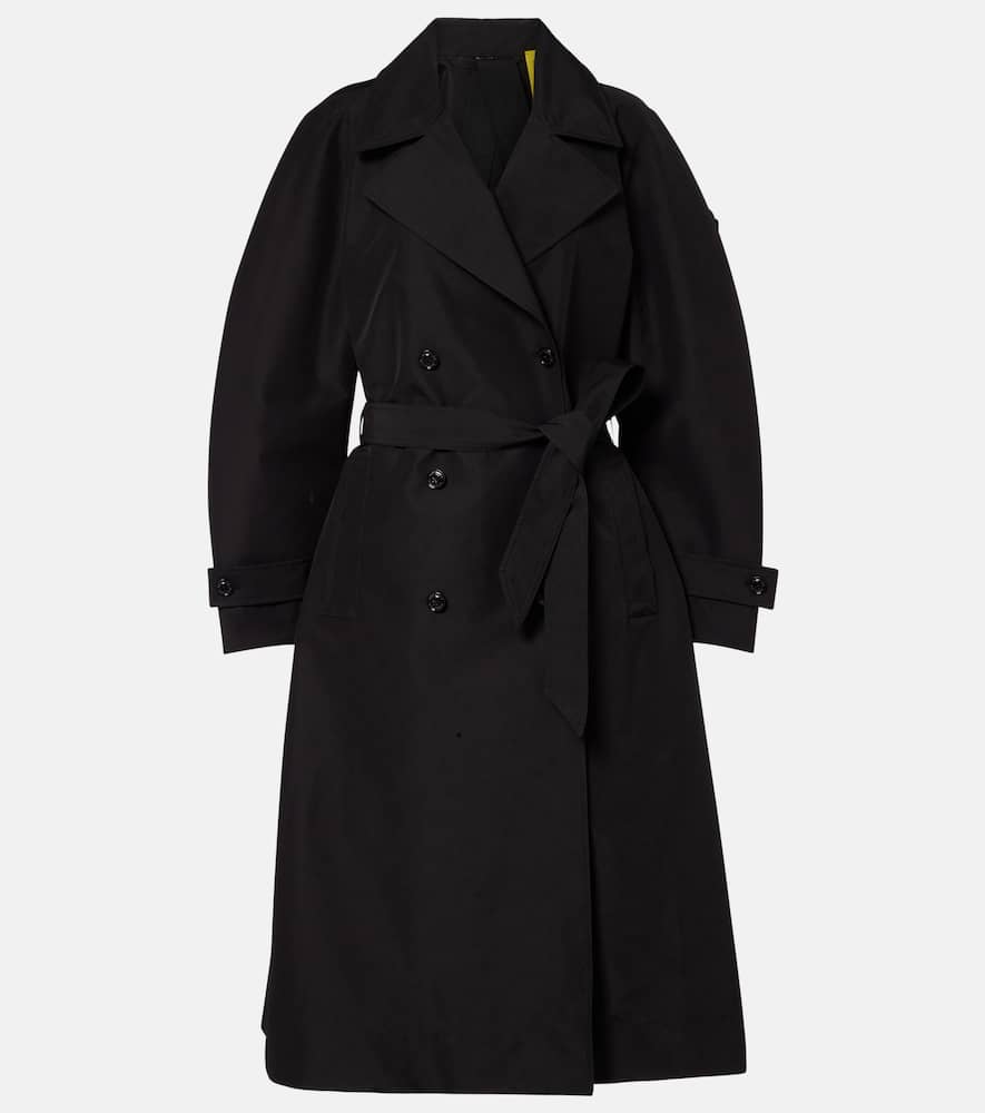 Moncler Genius X Ee72 By Edward Enninful Zake Long Trench Coat In Black