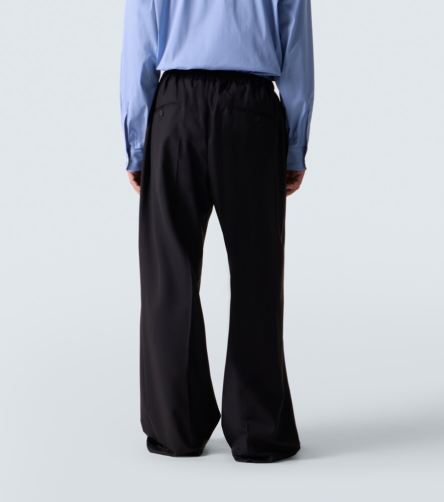  Plan C Plan C Wool Wide-leg Pants 