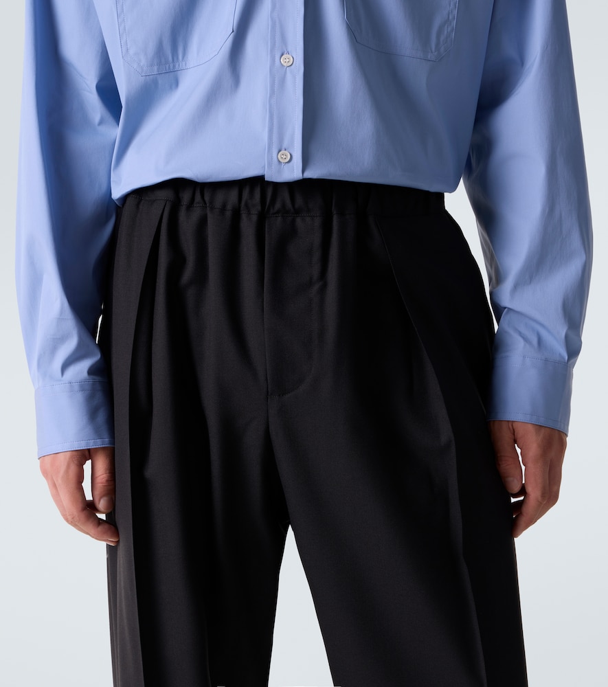  Plan C Plan C Wool Wide-leg Pants 
