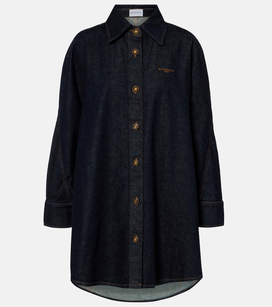Cocoon denim shirt