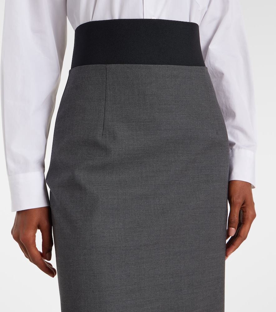  Sportmax Sportmax Finire Virgin Wool Pencil Skirt 