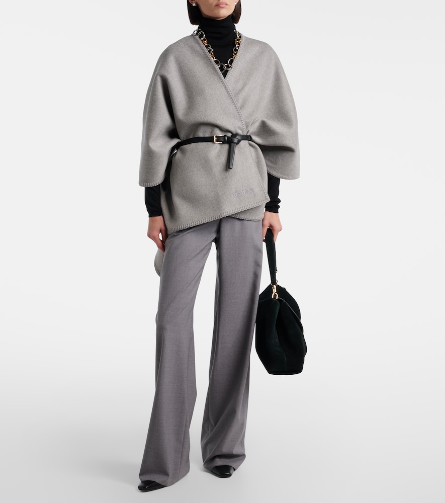 Max Mara Virgin wool cape