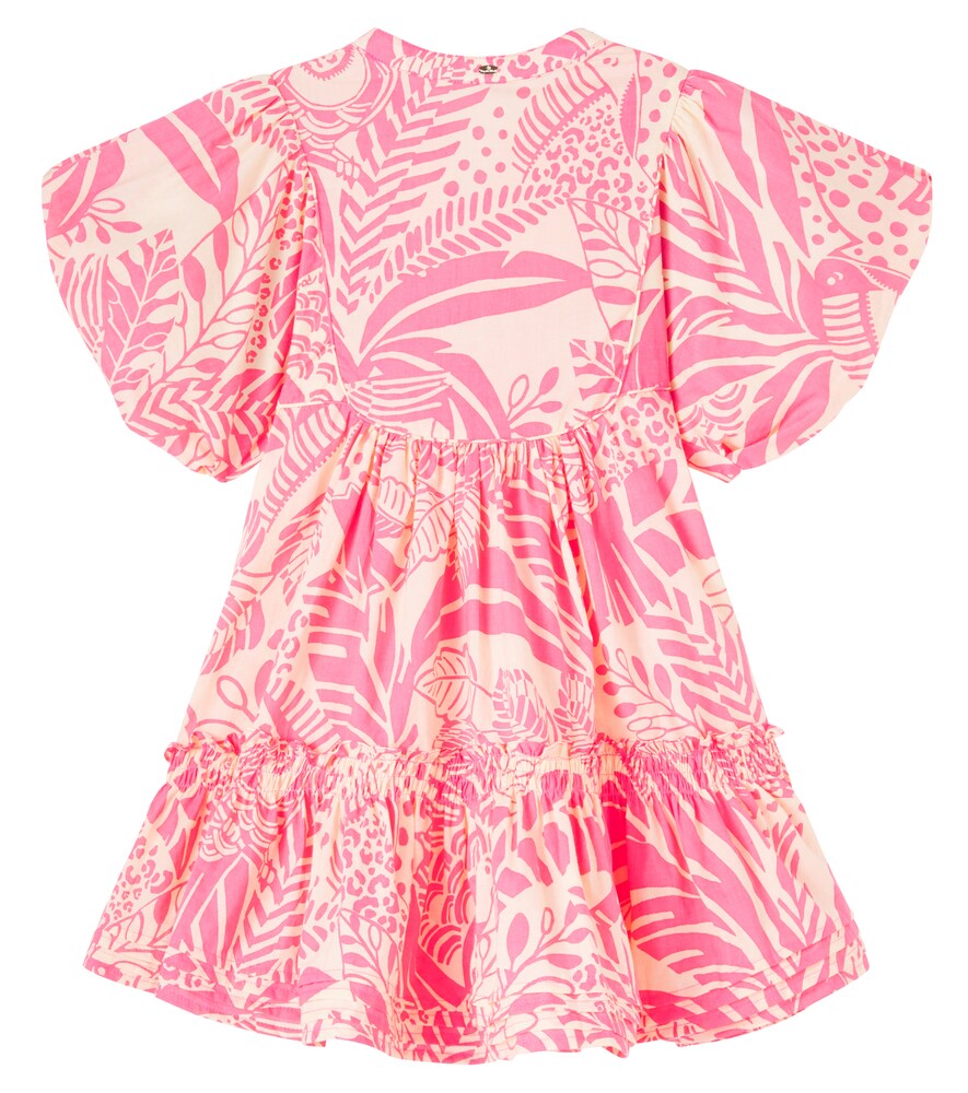  Poupette St Barth Kids Poupette St Barth Kids Kleid Cruz Aus Baumwolle 