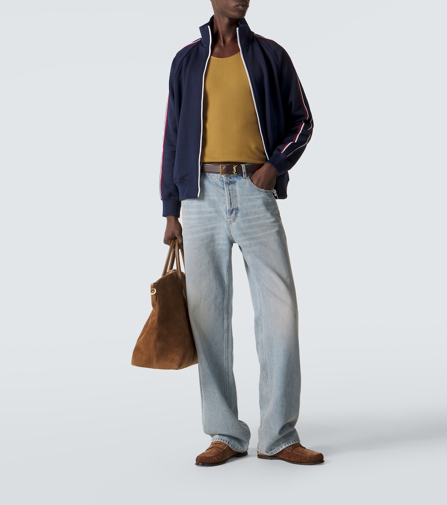 Cotton-Blend Track Jacket