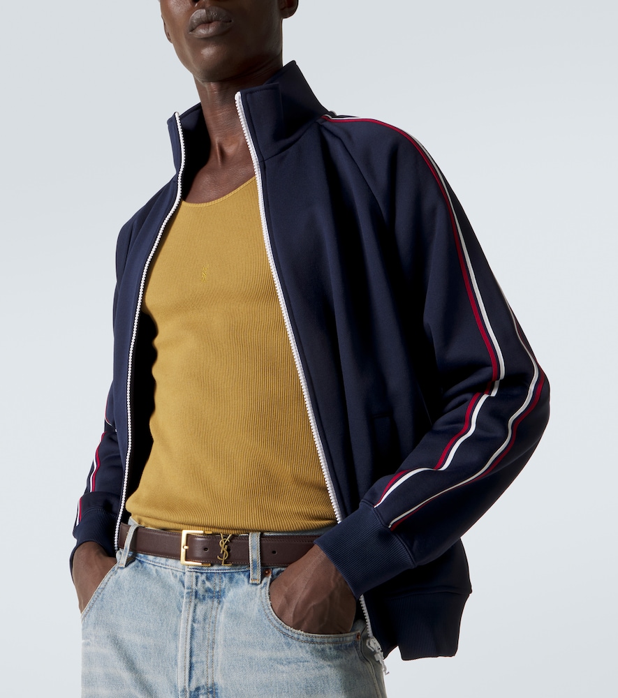 Cotton-Blend Track Jacket