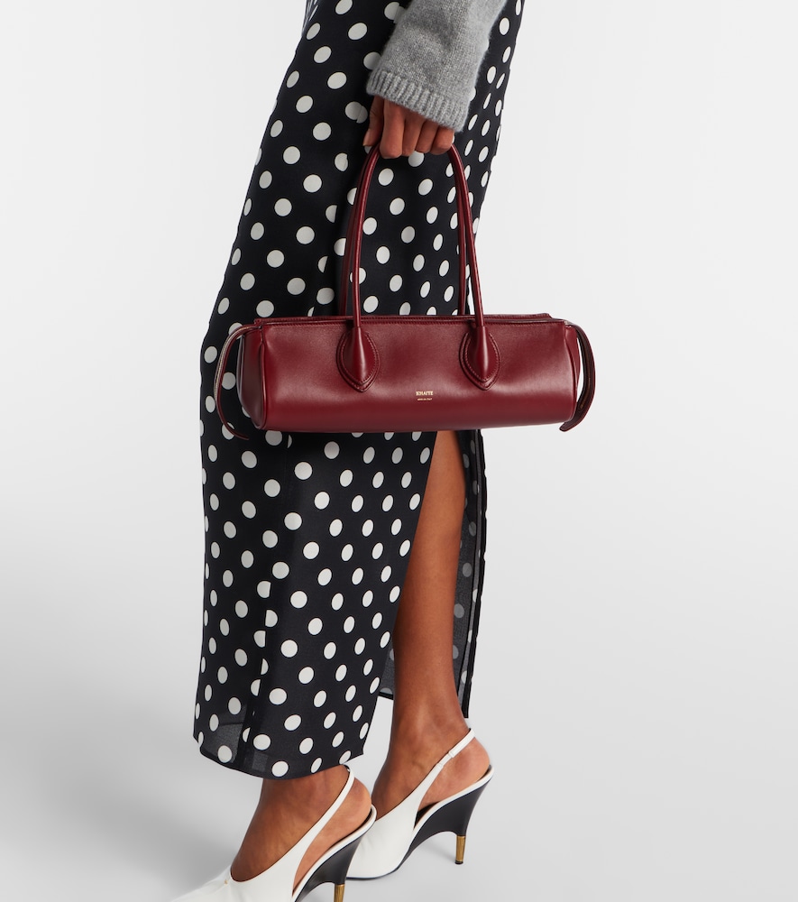 Khaite Donna leather shoulder bag
