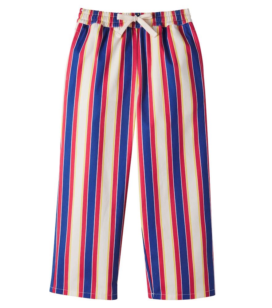 The New Society Gorse Striped Cotton Straight Pants
