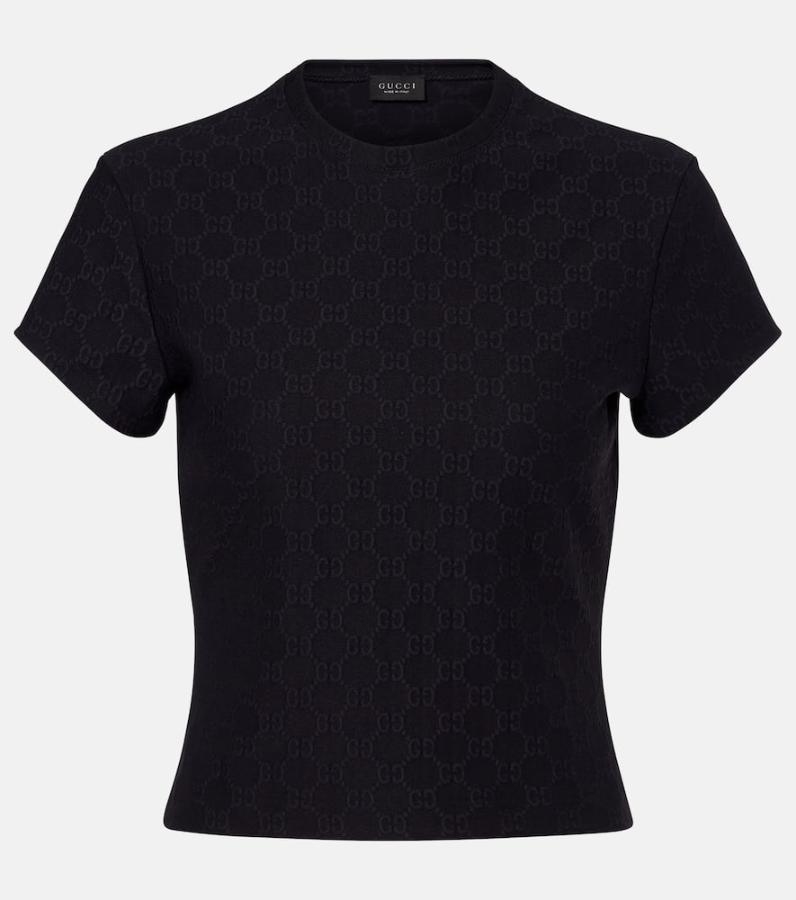 T-Shirt GG aus Jacquard