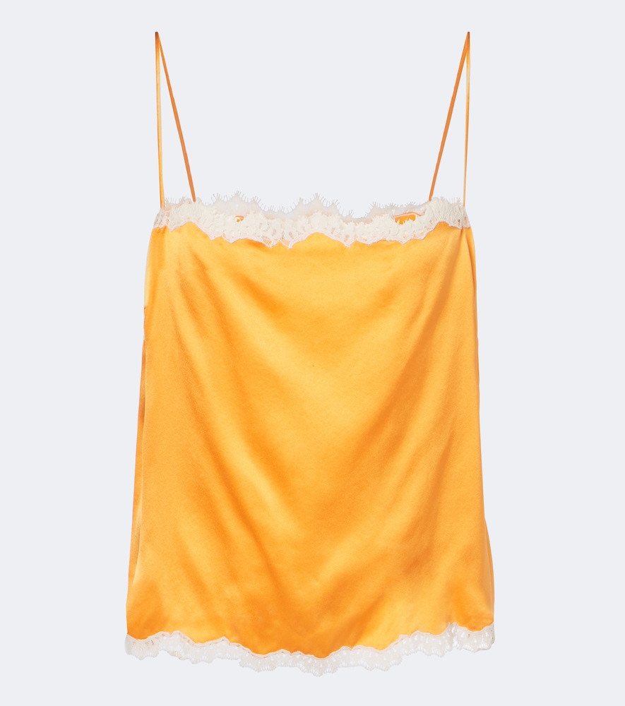 Den Caraco Loure en satin de soie dentelle 340 €