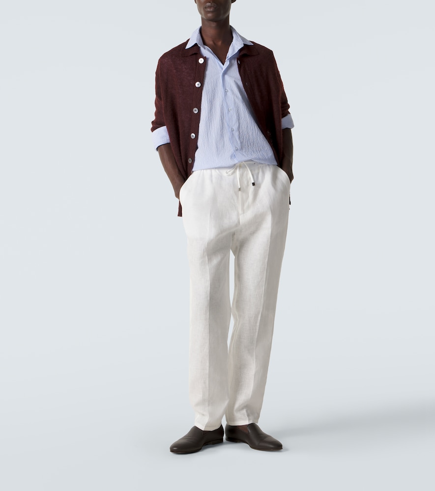  Etro Etro Linen Slim Pants 